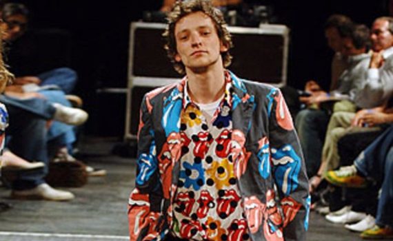 comme des garçons ss 06 rolling stones