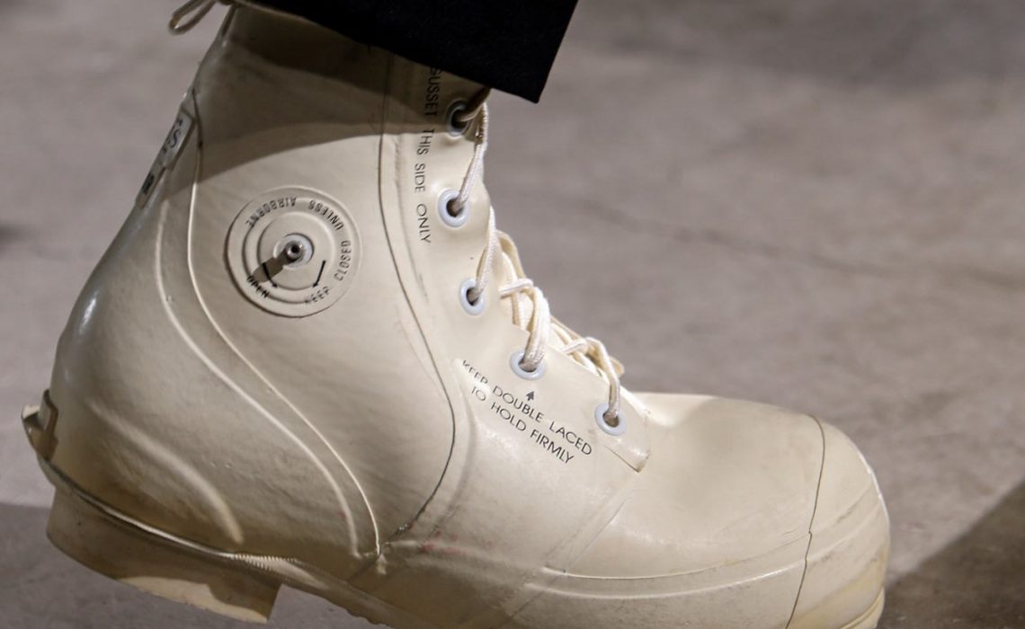 raf simons combat boots