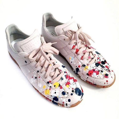 gat replica margiela pintura ejercito aleman