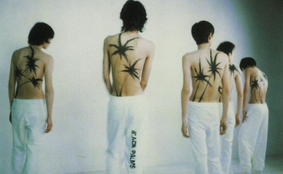 historia raf simons ss 98 black palms