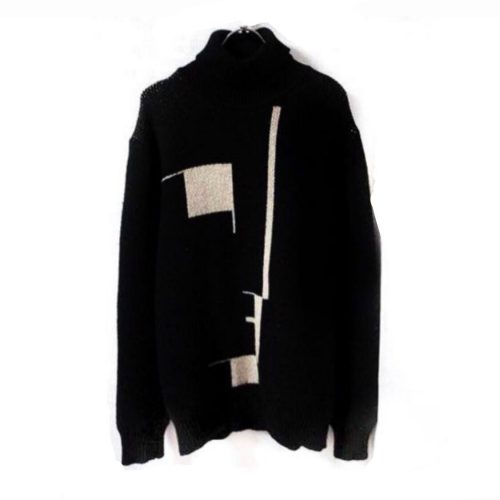 Raf Simons Bauhaus AW 03 black sweater