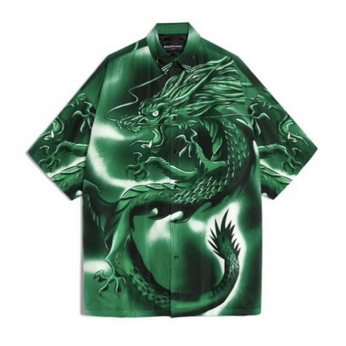 Balenciaga SS 18 dragon shirt