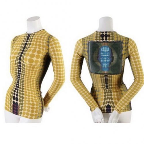gaultier cyber dots mad max FW 95 collection