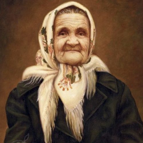 old babushka grandma