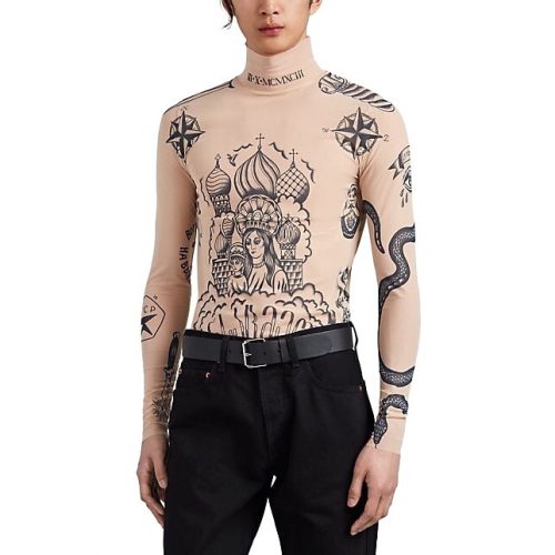 TRENDS Second skin tattoo tops  Le Petit Archive